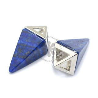 Kyvadlový prívesok z lapis lazuli, 30x15 mm - 1 ks