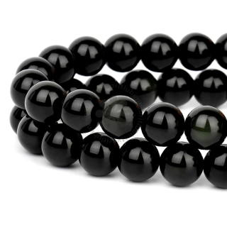 Black Onyx, 12 mm - 1 ks